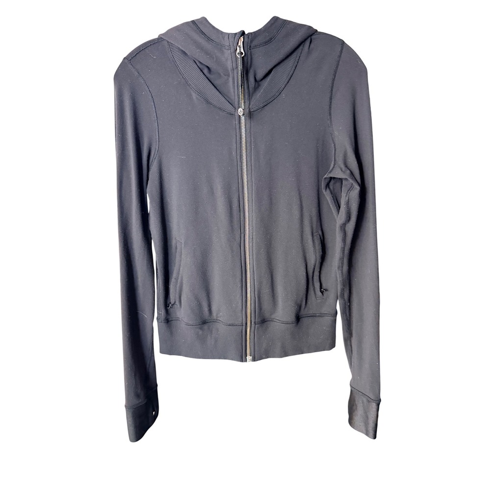 Lululemon Scuba Hoodie Full Zip Black Size 4